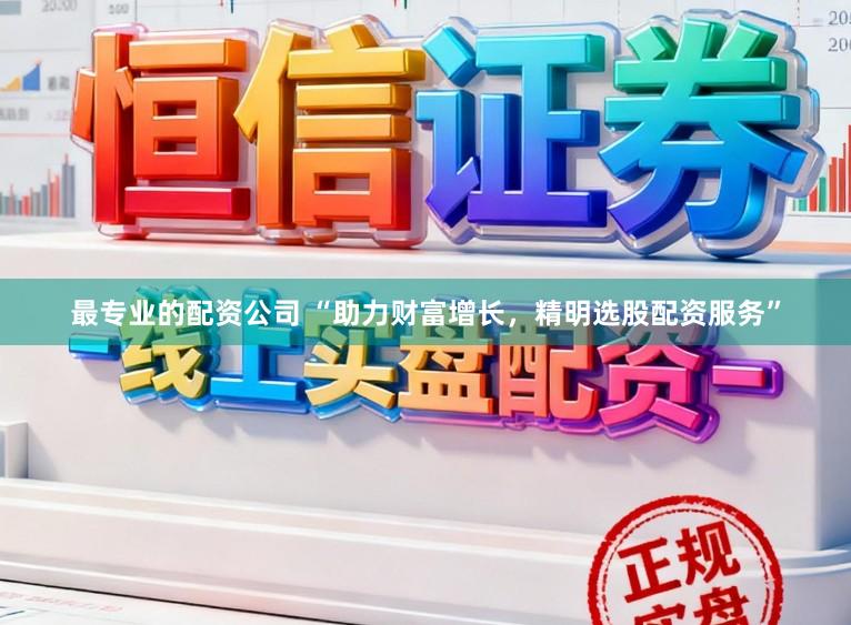 最专业的配资公司 “助力财富增长，精明选股配资服务”